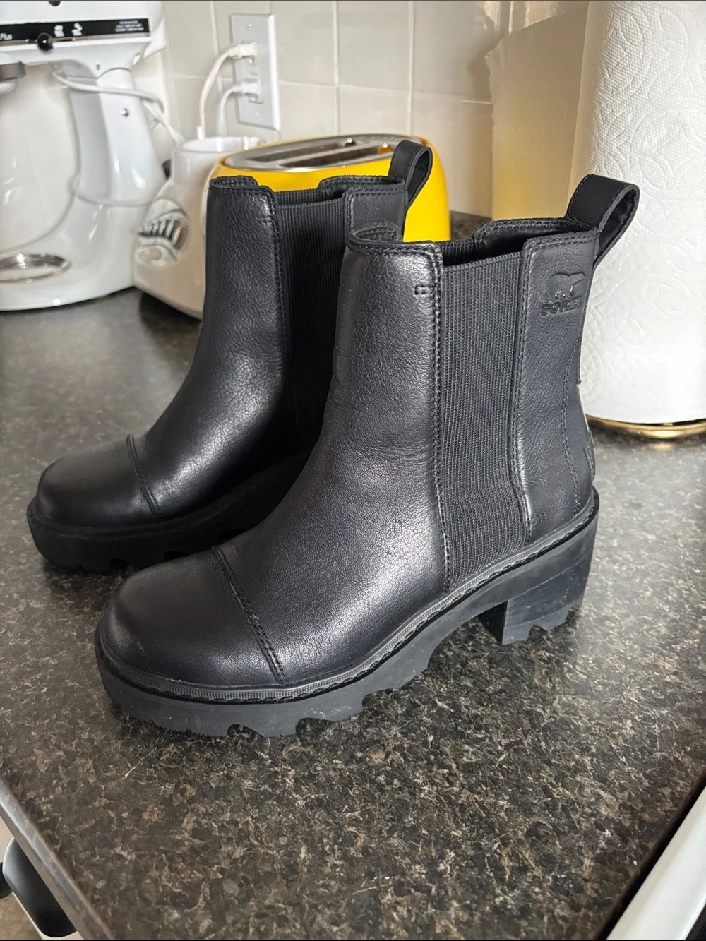 SOREL Joan Now Waterproof Chelsea Boot - 7.5